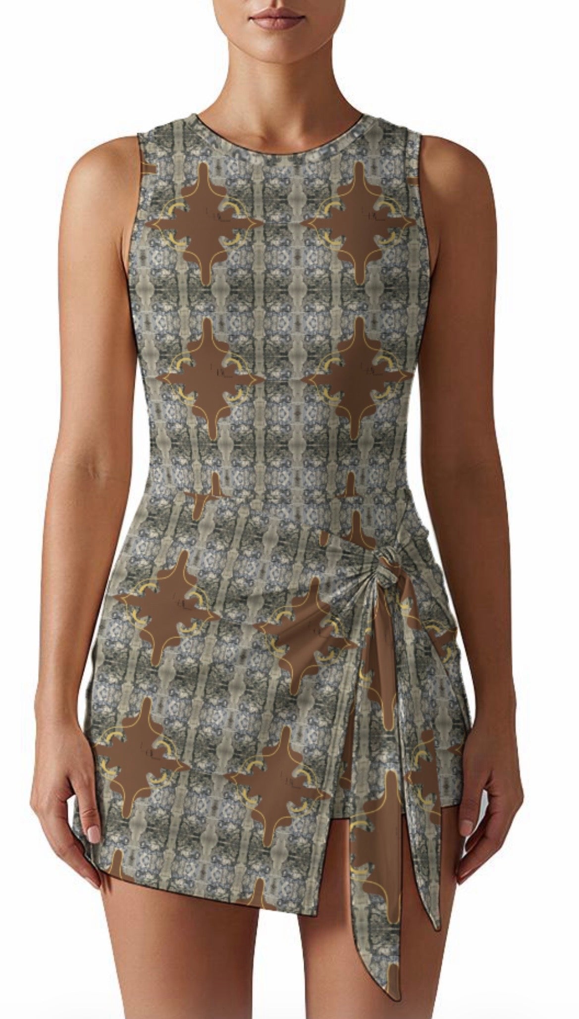 The Everything Skortsie in house guests print